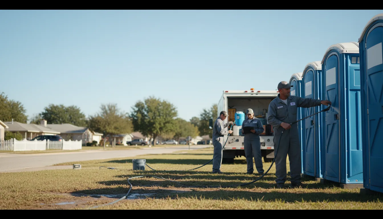 Long-Term Portable Toilet Rental in Nelson, NE near me